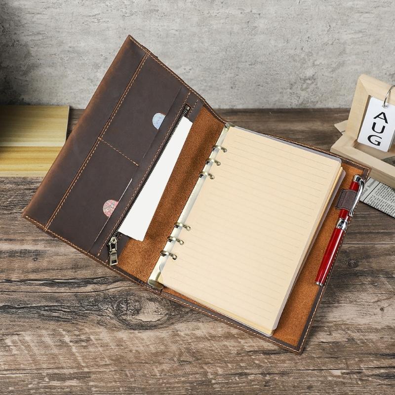 Journal Cover with Genuine Lea - огляд і ціна Leather Work Diary Covers