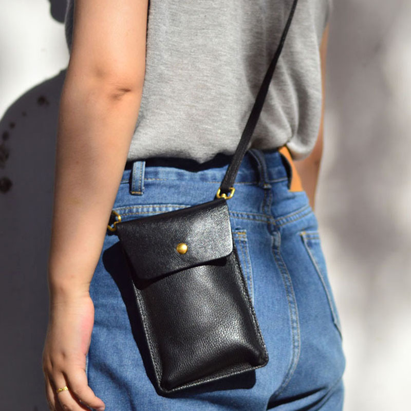 AETOO Mobile phone bag female  - огляд і ціна Leatherwork Rivets