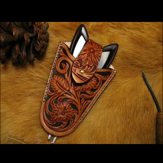 Tang dynasty flower Hand-work  - огляд і ціна Unique Leather Work