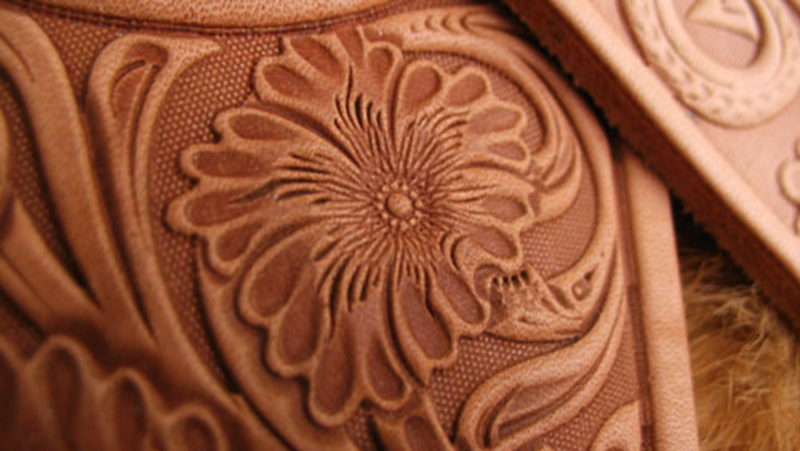 Tang dynasty flower Hand-work  - огляд і ціна Unique Leather Work