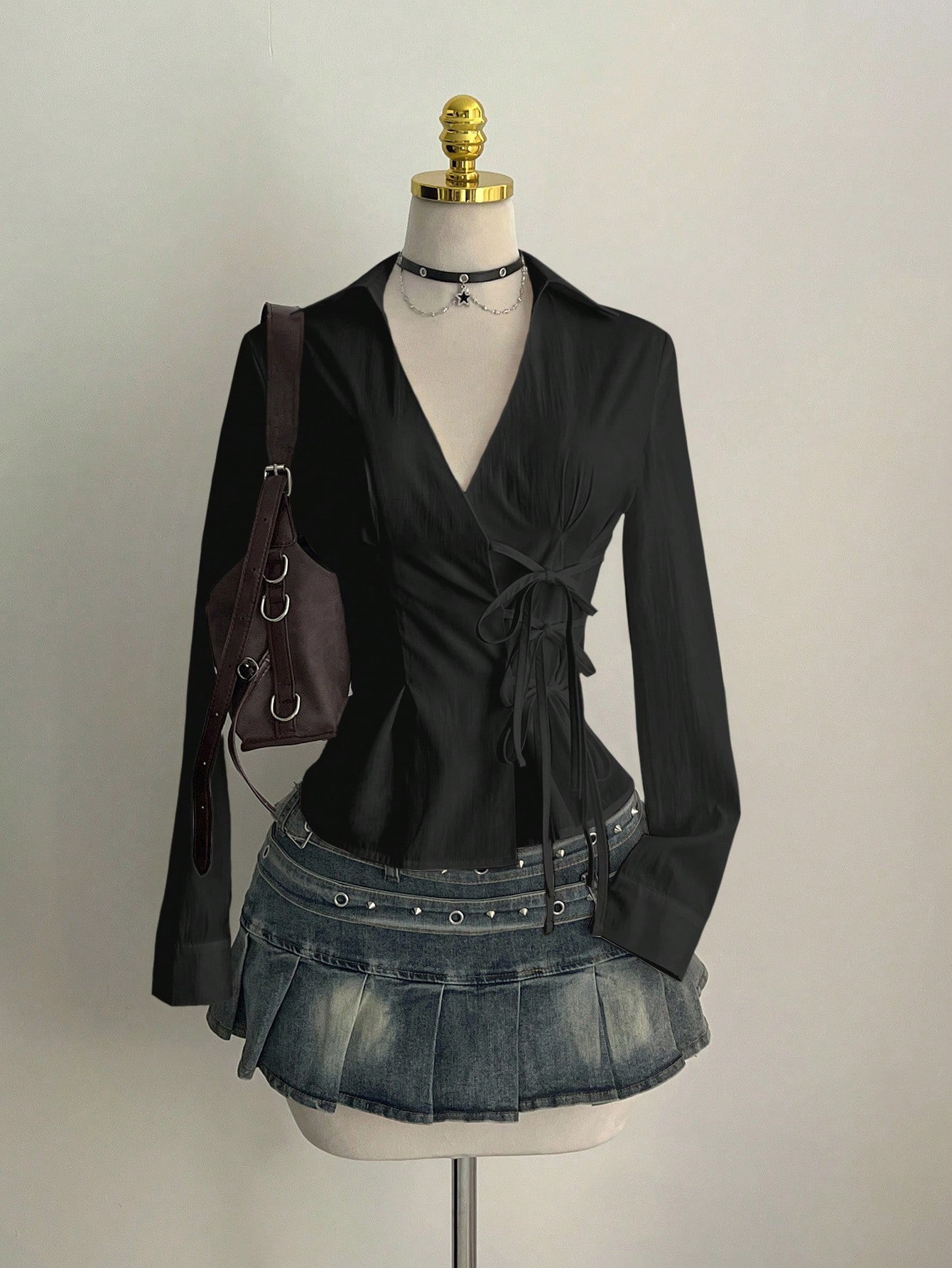 Harajuku Women's Shirt Unique  - огляд і ціна Unique Leather Work