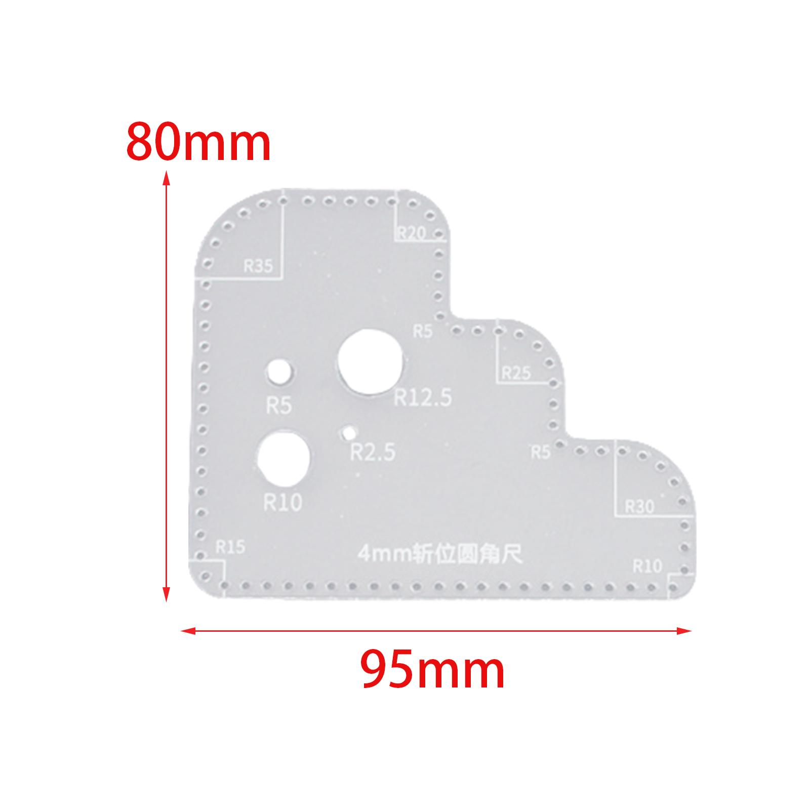Transparent Acrylic Circle Tem - огляд і ціна Leatherworking Guide