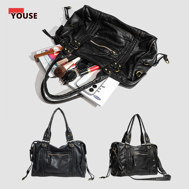 ​​Braided Trim Black Leather T - огляд і ціна Leatherwork Rivets