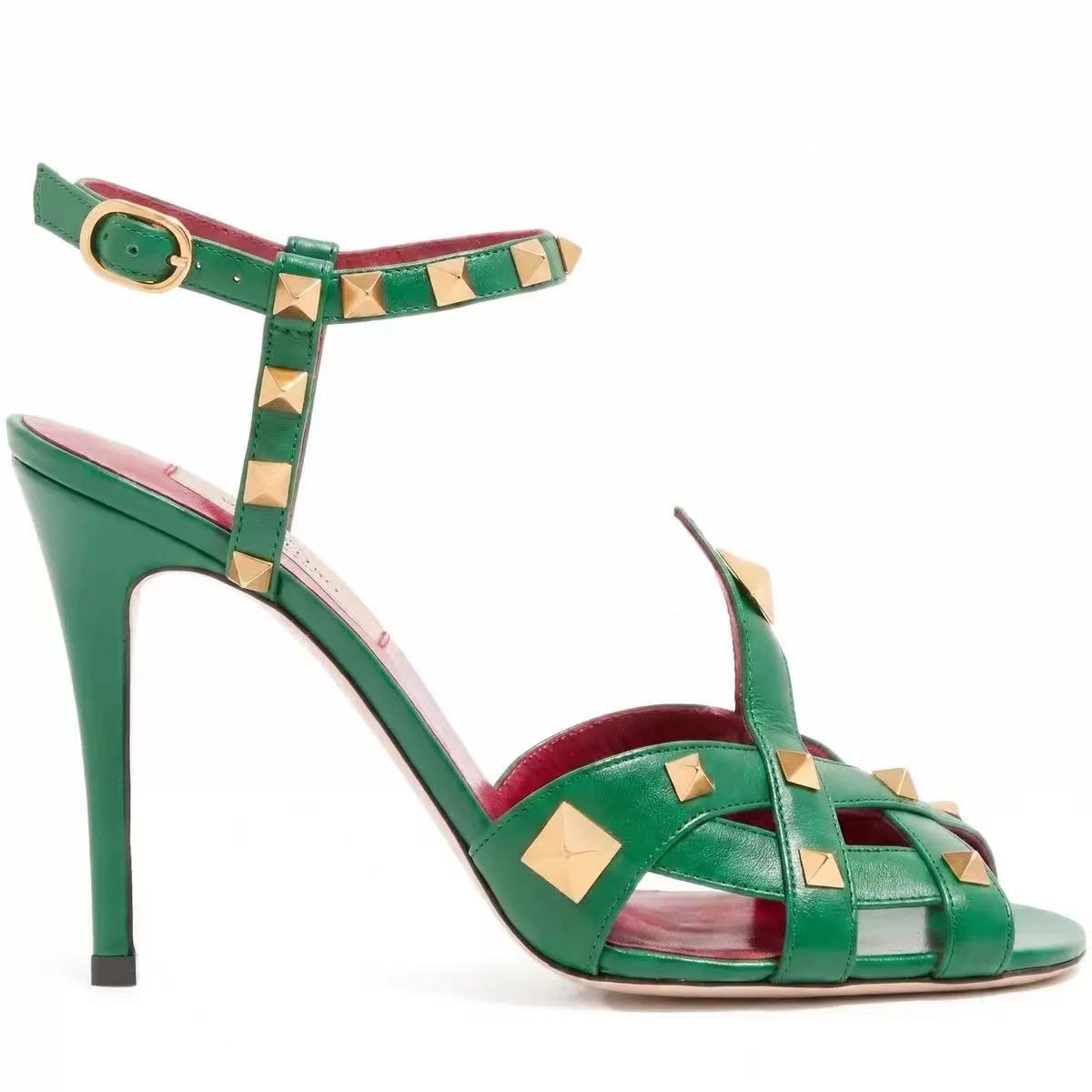 Women Roman Studded Sandals,10 - огляд і ціна Leatherwork Rivets
